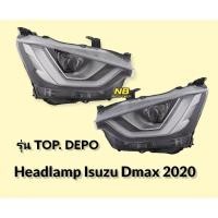 ราคา ไฟหน้า Dmax 2020 2021 2022 top depo ไฟหน้าเดิม เสื้อไฟหน้า dmax Headlamp isuzu dmax 2020 top depo (13235807627)