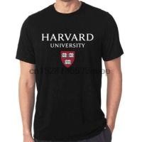 ราคา [S-5XL]Limited เสื้อยืดแขนสั้น พิมพ์ลายโลโก้ Harvard University สำหรับผู้ชาย (13299510013)