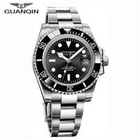 ราคา Guanqin 2024 ใหม่ นาฬิกาข้อมืออัตโนมัติ สายแซฟไฟร์ สเตนเลส กันน้ํา สําหรับผู้ชาย 100 เมตร (24917718203)