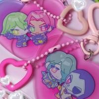 ราคา [ LEAGUE OF LEGENDS ] พวงกุญแจ I Love My Duo Series - Jhinhwei & Ezkayn [ Jhin Hwei Ezreal Kayn ] (40057112683)