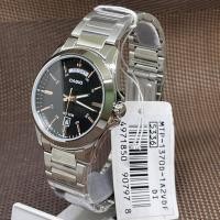 ราคา Casio MTP-1370D-1A2 Standard Analog Stainless Steel Bracelet Men's Dress Watch (24503359705)