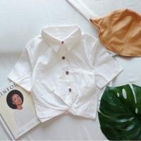 ราคา เสื้อเชิ้ตผ้าลินิน สีขาว (มือสอง) (4117949032)