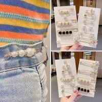 ราคา 2/10 ชิ้น เซต คุณภาพสูง สไตล์เกาหลี เข็มกลัดคู่ แฟชั่น คงที่ เอว หมุด กางเกง รอบเอว เปลี่ยนเป็นหมุด ขนาดเล็ก (18424984283)