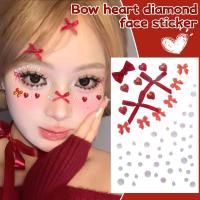 ราคา สติ๊กเกอร์ติดหน้ามีกาวในตัว ดีไซน์เพชรส่องแสง พร้อมผีเสื้อ โบว์ และหัวใจ สำหรับงานปาร์ตี้ คอสเพลย์ และฮาโลวีน (42406795440)