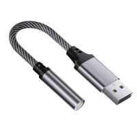 ราคา อะแดปเตอร์ Auditory ตัวเมีย USB เป็น 3 5 มม. ของ RR USB สําหรับการเชื่อมต่อหูฟังอย่างไร้รอยต่อ (27241336379)