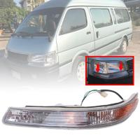 ราคา ไฟเลี้ยวมุม ใต้ไฟหน้า รถตู้ รุ่น โตโยต้า ไฮเอช TOYOTA HIACE LH113 ปี 1996 - 1997 ข้างซ้าย สีใส รวมชุดสายไฟ โฉมจรวด (23035679211)