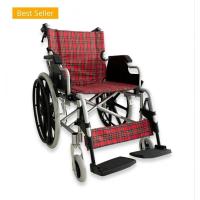 ราคา รถเข็นผู้ป่วย ผู้สูงอายุ (wheelchair)แบบพับได้ น้ำหนักเบา เกรดพรีเมี่ยม!! (21993725256)