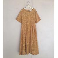 ราคา เดรสลายจุดสีเหลืองมัสตาร์ด (2364229111)