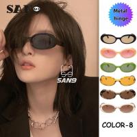 ราคา บานพับโลหะCOD (San9)แว่นกันแดดทรงรีเกาหลีย้อนยุคสไตล์วงรีหญิง Cat Eye (27372887707)