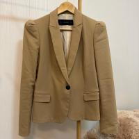 ราคา มือสอง เสื้อสูท Formal สุด สีครีม ป้าย Zara Basic (25400570968)