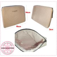 ราคา ของแท้ กระเป๋าเครื่องสำอาง สีชมพูพาสเทล Soft Pink Pouch (24681991727)