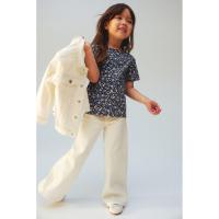 ราคา H&M(เอชแอนด์เอ็ม) เสื้อยืดพิมพ์ลาย เด็กผู้หญิง 0930126_13 (28155772225)