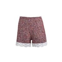ราคา [ส่งฟรี] Senada SS2019 Tweed Shorts with Lace Trimming (44152989092)