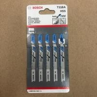 ราคา ใบเลื่อยจิ๊กซอ T118A ตัดเหล็ก T123X ตัดอลูมิเนียม BOSCH ของแท้ (2813801032)