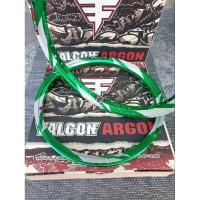 ราคา วงล้อ FALCON ARGON ทรงเอ สีเขียว ลายสายฟ้า 1.4หน้า/หลัง ขอบ17 ขอบล้อ ฟอลค่อน (ราคาต่อคู่) (29500787740)