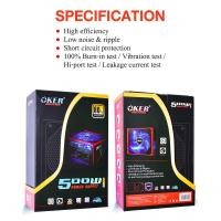 ราคา Power Supply 500W OKER PS-680G (17691200095)
