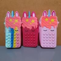 ราคา กล่องดินสอ Pop It Unicorn - กล่องดินสอ Pop It - กล่องดินสอแฟชั่น - กล่องยาว กระเป๋าสะพายยูนิคอร์น (24336158850)
