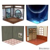 ราคา [ 1:12 ฉากฉากหลังรุ่นที่จอดรถพื้นหลังแสดงฉากอุปกรณ์ประกอบฉากเวที (27310921470)