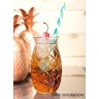 ราคา Libbey USA แก้วน้ำแฟนซีลายสับปะรด 17 oz. Pineapple Glass (1309173191)