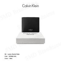 ราคา Calvin Klein Jeans กระเป๋าสตางค์ รุ่น Leather Slimfold Wallet Code: HP2082 001 (26110330342)