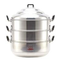 ราคา หม้อซึ้งนึ่ง 3 ชั้น ตราจระเข้ ขนาด 30 ซม./ 40 ซม.มีให้เลือก 2 ขนาด ซึ้งนึ่งอลูมิเนียม (43702063983)