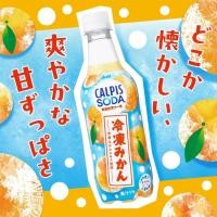 ราคา Asahi Calpis Soda Frozen Mandarin Oranges カルピスソーダ冷凍みかんอาซาฮี คาลพิสโซดารสส้มแมนดาริน 450ml. (41263710057)