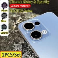 ราคา สําหรับ OPPO Reno 13 14 13F 14F 5G ฝาครอบกล้องเพชร Shinny เลนส์ป้องกันฟิล์ม OPPO Reno 13 14 Pro 5G เลนส์ Glass Glitter กล้องฟิล์มโลหะกลับกล้องเลนส์ฝาครอบ (43955159203)