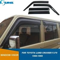 ราคา หน้าต่าง Deflector สําหรับ Toyota Land Cruiser Prado Fj70 fj76 fj78 fj79 1990 1991 1992 1993 1994 1995 หน้าต่าง Visor Weather Shield (43367371837)