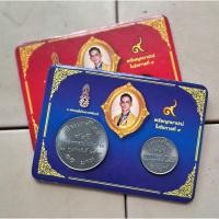 ราคา เหรียญที่ระลึกพร้อมเม้าท์ ชุด 2 เหรียญ 72 ปี การสหกรณ์แห่งชาติ 2531 (43302640120)