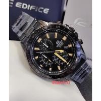 ราคา นาฬิกาข้อมือ Edifice Chronograph EFV-550 รุ่น EFV-550DC-1A ตัวเรือนและสายสแตนเลสรมดำ (20604077363)