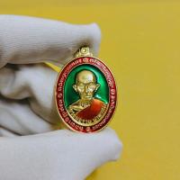 ราคา เหรียญเสาร์๕รวยพญาไก่ ปี๖๐ หลวงพ่อรวย ปาสาทิโก วัดตะโก เนื้อกะไหล่ทองลงยา งานสวยมาก (26577730920)