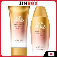 ราคา [ส่งตรงจากประเทศญี่ปุ่น] Rohto Skin Aqua Super Moisture Barrier Uv Spf50+・Pa++++ Gel 100G/ Essence 70G (42770879966)