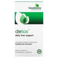ราคา FutureBiotics, Detox, Daily Liver Support, 120 Vegetarian Capsules ช่วยปัญหาตับ ดีท็อก ขับสารพิษ มิลค์ ทิสเซิล (17058879987)