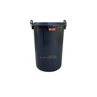 ราคา ถังน้ำมีฝา หูล็อค ถังพลาสติก ถังน้ำ ตรางู 22 แกลลอน (23118153897)