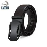ราคา CASDON-เข็มขัดหนังวัวแท้ สายเข็มขัดหนังวัวนิ่มสองด้าน สายสีน้ำตาล เกรดพรีเมียม เข็มขัดหนังแท้ KP-SSHC2 (13423433859)