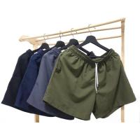 ราคา PM(กางเกงเปล่า) กางเกงลำลองขาสั้น ผ้าร่ม เอวยางยืด มีกระเป๋ากางเกง PORTMAN 801 ราคาถูก (16623749766)