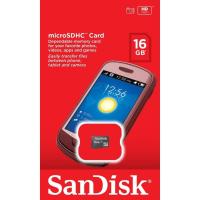 ราคา Sandisk เมมโมรี่การ์ด Micro Sd Card 16 GB Class 4 (สีดำ) (153061405)