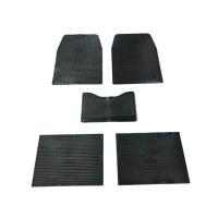 ราคา ยางปูพื้นรถยนต์ แผ่นยางรองพื้นรถ แบบชุด 4 ชิ้น และ 5ชิ้น / inter ทับทิม (42059319022)