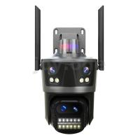 ราคา Hiseeu WF114 8MP 4K WiFi IP กล้องกลางแจ้ง 8x ซูมสี่เลนส์และสามหน้าจอการติดตามอัตโนมัติ Home Security กล้องวงจรปิดกล้องเฝ้าระวัง (43907612809)
