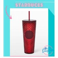 ราคา STARBUCKS JEWELED RED HOLIDAY COLD CUP 24OZ. (22175525350)