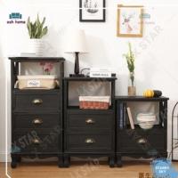 ราคา สไตล์โต๊ะsxข้างเตียงอเมริกันไม้เนื้อแข็งโต๊ะข้างเตียงย้อนยุคลิ้นชักตู้เก็บโต๊ะข้างเตียงห้องนั่งเล่นโต๊ะข้าง กะรัต (29890271616)