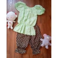 ราคา ชุดไทยเด็กสีเขียวมือสอง (14303491696)