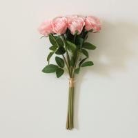 ราคา ดอกไม้ปลอม ดอกไม้ประดิษฐ์ กุหลาบปลอม ดอกกุหลาบปลอม ตกแต่งดอกไม้ ดอกไม้ประดิษฐ์ดอกกุหลาบ Rose 11 ชิ้น (23828713680)