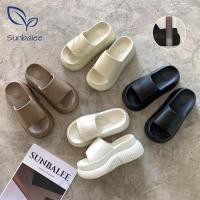 ราคา E-559 รองเท้าแบบสวม รองเท้าเพื่อสุขภาพ แตะเสริมส้นผู้หญิง ยางนิ่มใส่สบาย พร้อมส่ง (26135193670)