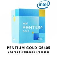 ราคา CPU INTEL PENTIUM GOLD G6400 4.0 GHz 2 Cores / 4 Threads G6405 4.1GHZ #1200 ซีพียู รับประกันศูนย์3ปี (4249944723)