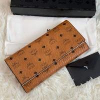 ราคา New กระเป๋าสตางค์ใบยาว Mcm​ ​long​ wallet ออริ 3พับ มือ1ของแท้ พร้อมส่ง (3931787318)