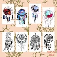 ราคา แทททูมินิมอล แทททู มินิมอล dream catcher ดรีมแคชเชอร์ สติ๊กเกอร์ แทททูลอกลาย แทททูราคาถูก tattoo minimal (7857316094)