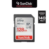 ราคา SanDisk Ultra SD Card 128GB Class 10 Speed 140MB/s (SDSDUNB-128G-GN6IN, SD Card) กล้องถ่ายภาพ DSLR (28563480978)
