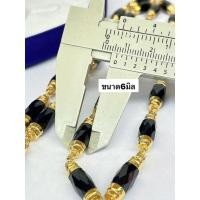 ราคา สร้อยคอเงินแท้92.5%นิลแท้ (มีใบรับประกันเงินแท้92.5%) (28472567087)