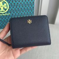 ราคา กระเป๋าสตางค์ 2 พับ Tory Burch Emerson Mini Wallet สีกรมท่า navy (26557581408)